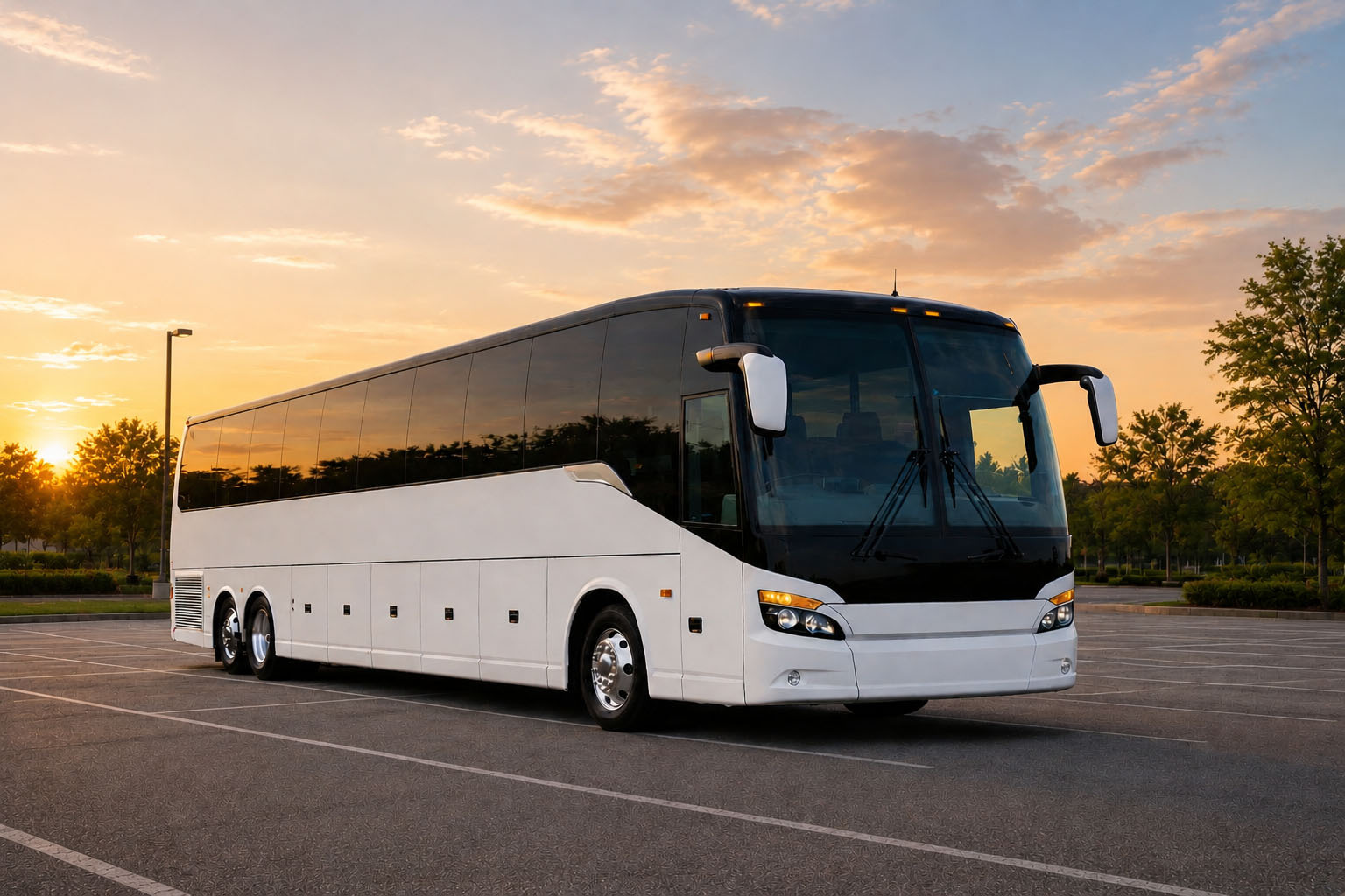 St. Louis coach bus exterior
